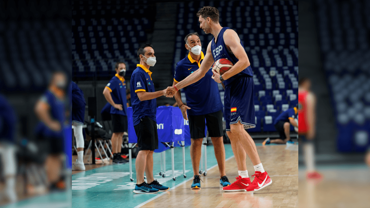 Con Pau Gasol